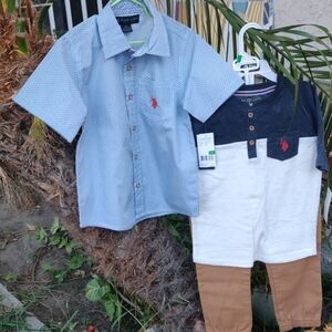 U.S Polo ASSN. Boy 3 piece Set